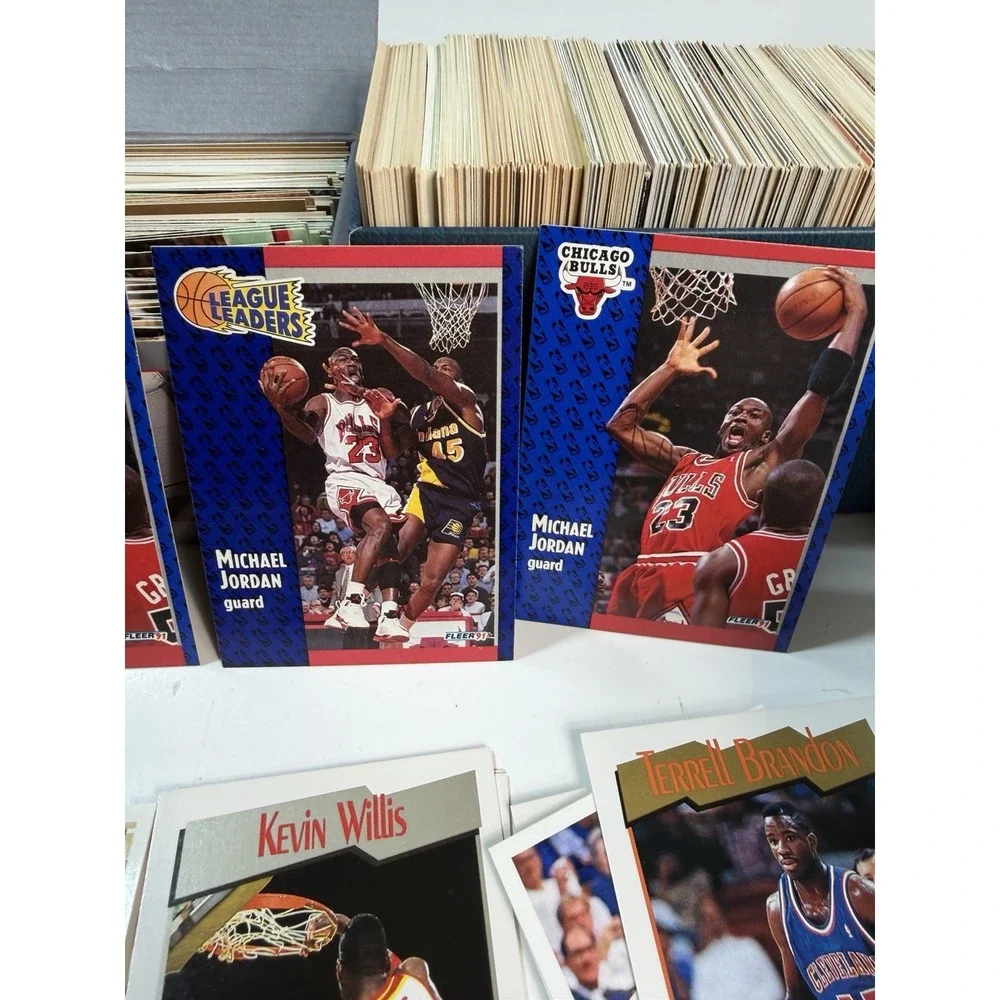 Huge Basketball Cards Lot (1,684 Pcs) - 1989-1993s Collection